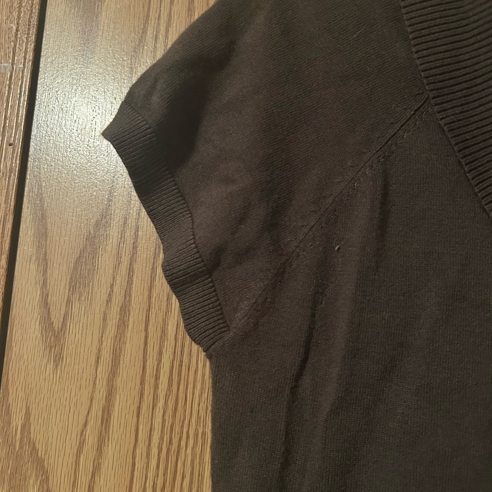 Kenneth Cole Unlisted Brown Top Medium - Picture 6 of 9